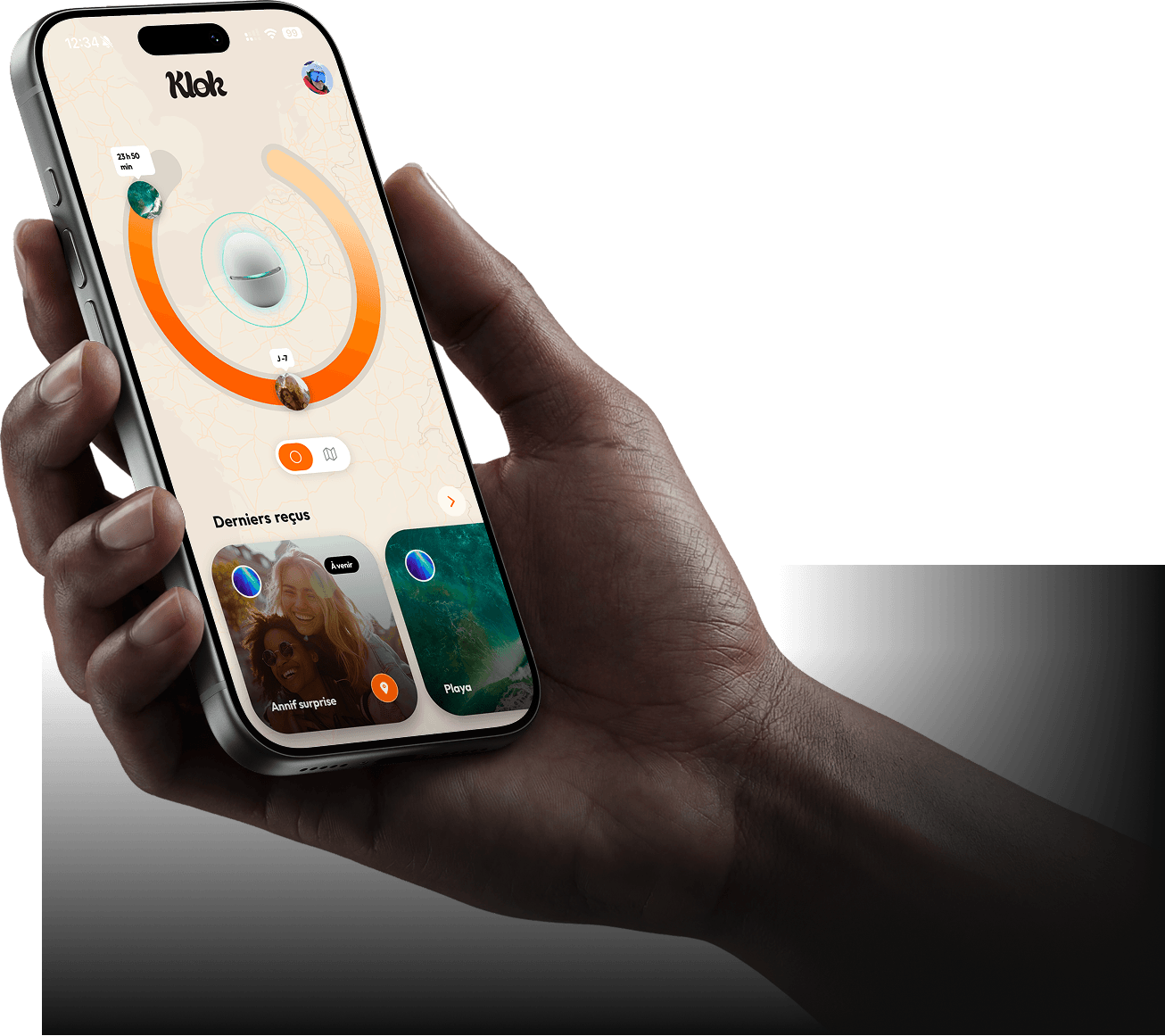 Interface produit Klok